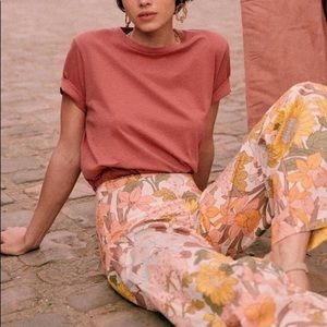 SEZANE TYLER TROUSERS Boho 70’s Flare Size 2 NWT